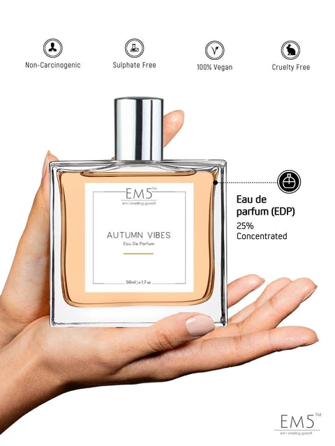 Generic NIMAL Autumn Vibes Unisex Perfume Spray for Men & Women | Eau de Parfum (EDP) | Strong and Long Lasting Fragrance | Woody Fresh Spicy | Luxury Gift for Men/Women | 50 ml Generic