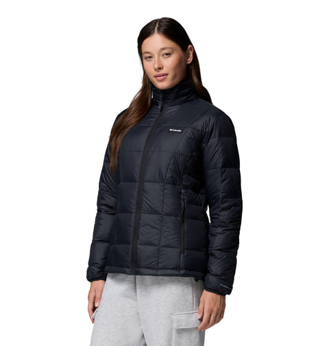 Columbia Women's Voodoo Falls 590 Turbodown II Jacket, Black, Small
