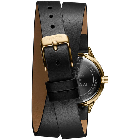 MVMT Reina Japanese Quartz Watch - Women’s Wristwatch - 5 ATM/50 Meters Water-Resistant Analog Watch - Classic Bangle Watch for Women - Interchangeable Bands - 30mm MVMT
