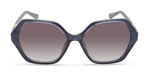 GUESS Women's Trendy Geometric Square Sunglasses, Grey, 57mm GUESS