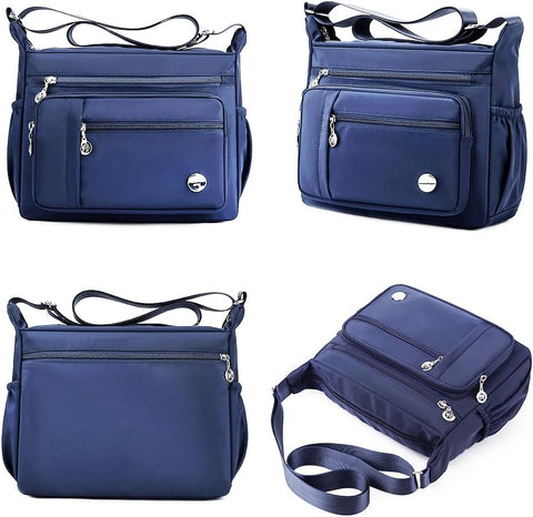MINTEGRA Women Shoulder Handbag Roomy Multiple Pockets Bag Ladies Crossbody Purse Fashion Tote Top Handle Satchel MINTEGRA