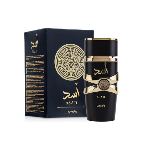 Lattafa Perfumes Asad for Unisex Eau de Parfum Spray, 3.4 Ounce Lattafa