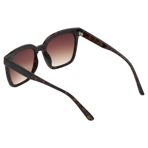 Jessica Simpson Womens J6128 Retro Square Sunglasses With Uv400 Protection. Glam Gifts For Her, 62 Mm, Tortoise, 62 Mm US Jessica Simpson
