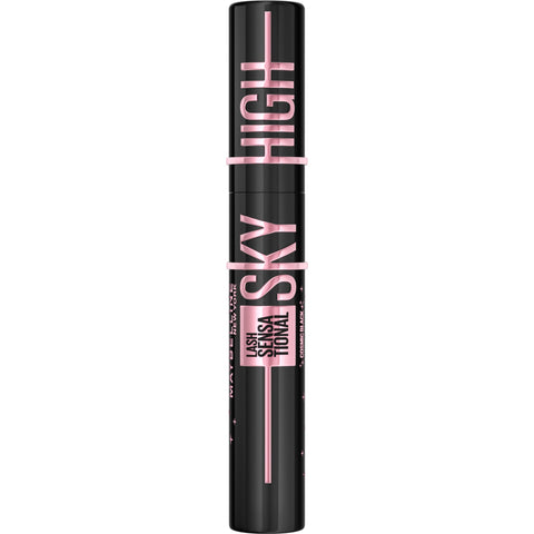 Maybelline Lash Sensational Sky High Washable Mascara Makeup, Volumizing, Lengthening, Defining, Curling, Multiplying, Buildable Formula, Cosmic Black, 1 Count Maybelline
