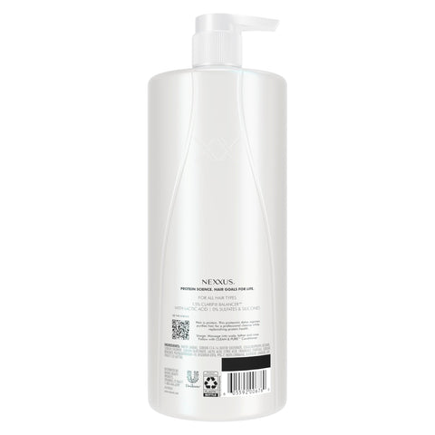 Nexxus Clean and Pure Clarifying Shampoo, With ProteinFusion, Nourished Hair Care Silicone, Dye And Paraben Free 33.8 oz