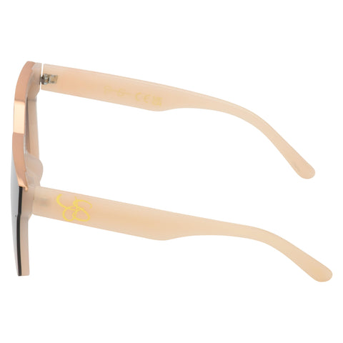 Jessica Simpson Women's J6214 Oversized Cat Eye Square Sunglasses with UV400 Protection - Glamorous Sunglasses for Women, 67mm Jessica Simpson