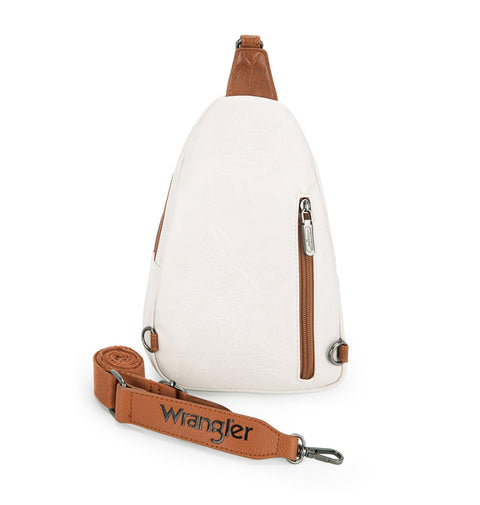 Wrangler Crossbody Sling Bags for Women Large Cross Body Purse with Headphone Hole Wrangler