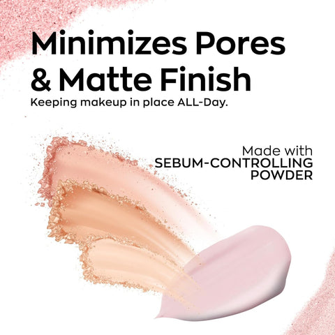 Elizabeth Mott Thank Me Later Primer & Setting Spray Duo – Oil-Control Face Primer for Smooth, Matte Finish & Hydrating Setting Spray with Niacinamide for Dewy, Long-Lasting Makeup – 30g + 95ml Elizabeth Mott