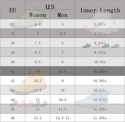 Hike Barefoot Shoes Womens Men Footwear,Pro-Healthy&Non-Slip Water Shoe for Women Men, Wide Toe Running Shoes Boots Sneakers Unisex White