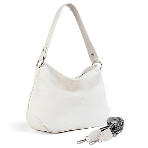 Montana West Hobo Bags for Women Purses and Handbags Top Handle Shoulder Bags with Adjustable Guitar Strap MWC-085BWT Montana West