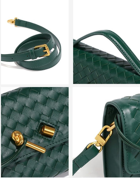 Upbull Trendy Woven Evening Clutch Purses Women Underarm Shoulder Handbag Cute Satchels Crossbody Purse PU Leather Wallet Upbull