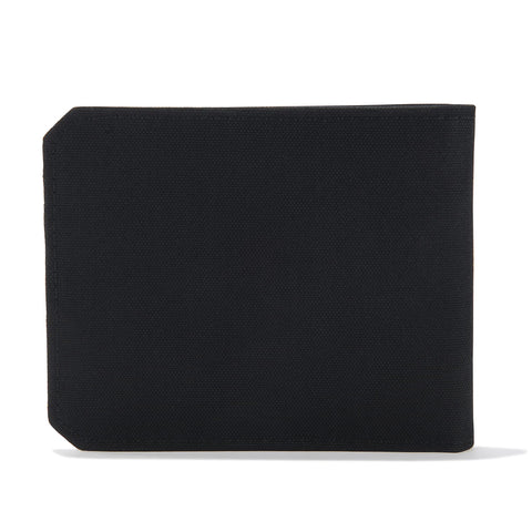 Carhartt Men's Bifold and Passcase, Durable Billfold Wallets, Available in Leather and Canvas Styles, Nylon Duck (Black), One Size Carhartt