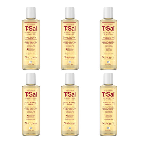 Neutrogena T/Sal Therapeutic Scalp Shampoo for Scalp Build-Up Control with 3% Salicylic Acid, Scalp Treatment for Dandruff, Scalp Psoriasis & Seborrheic Dermatitis Relief, 4.5 fl. oz Neutrogena