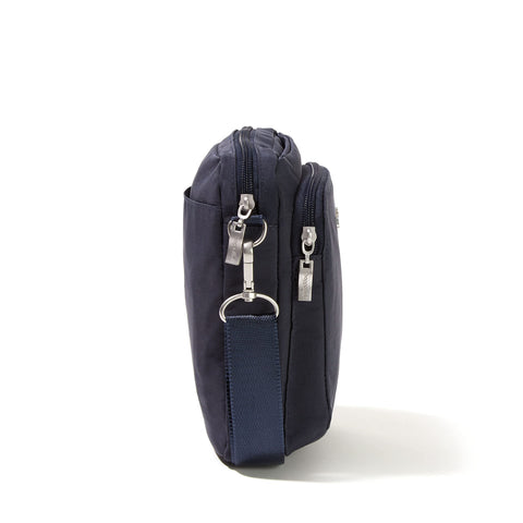 Baggallini Womens Modern Everywhere Explorer Crossbody, French Navy Baggallini