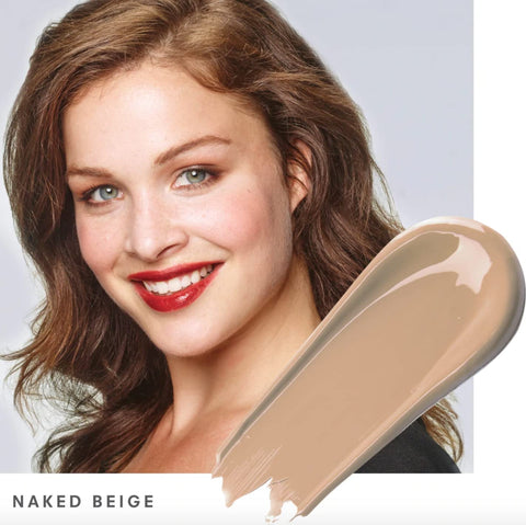 Juice Beauty Phyto-Pigments Flawless Serum Foundation - 10 Naked Beige - 30 mL - Medium-to-Full, Long-Lasting Coverage - Reduces Look of Wrinkles + Pores - Vegan, Cruelty Free Juice Beauty