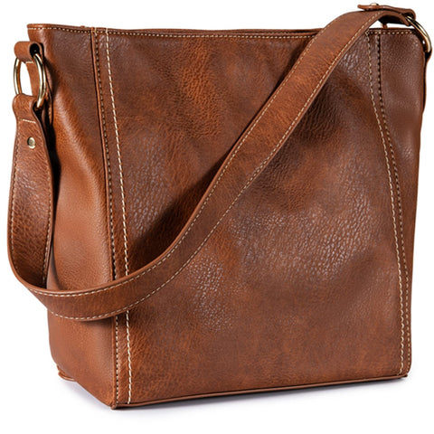 Montana West Purses for Women Vegan Leather Shoulder Purses and Handbags Hobo Bags for Women MWC-070BR Montana West