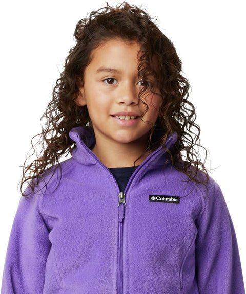 Columbia Baby Girls Benton Springs Fleece Jacket, Grape Gum, Small