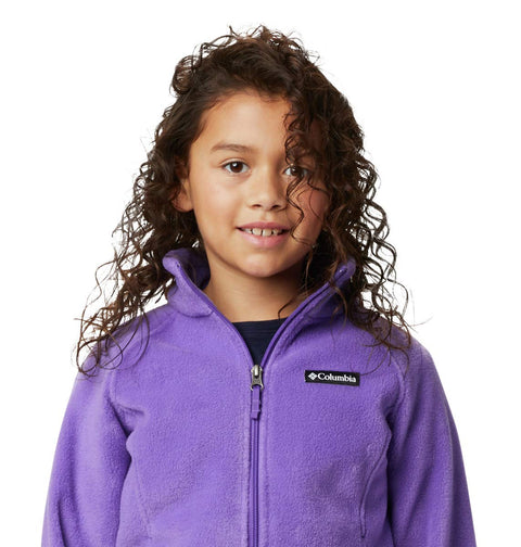 Columbia Baby Girls Benton Springs Fleece Jacket, Grape Gum, Small