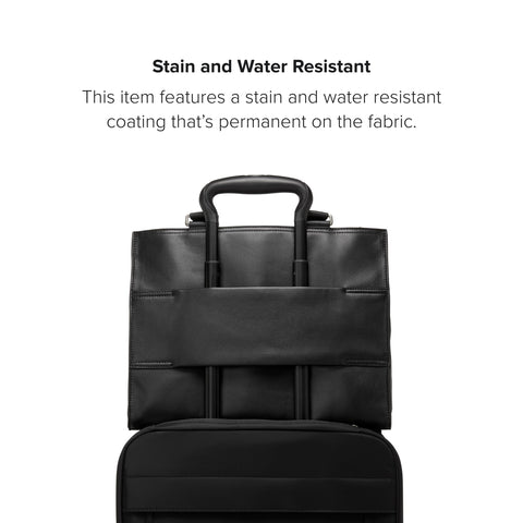 TUMI - Voyageur Lynn Leather Tote Bag - Black TUMI