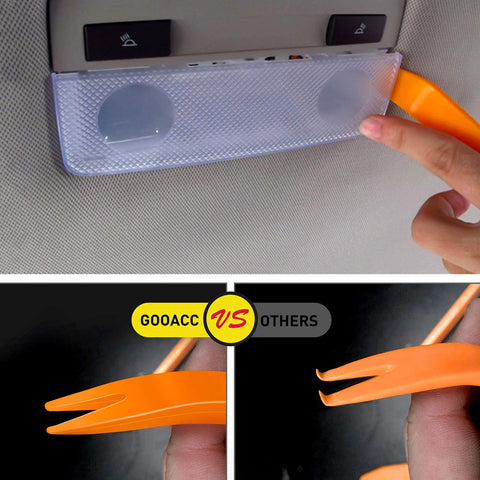 GOOACC - GRC-33 240PCS Bumper Retainer Clips Car Plastic Rivets Fasteners Push Retainer Kit Most Popular Sizes Auto Push Pin Rivets Set -Door Trim Panel Fender Clips for GM Ford Toyota Honda Chrysler GOOACC