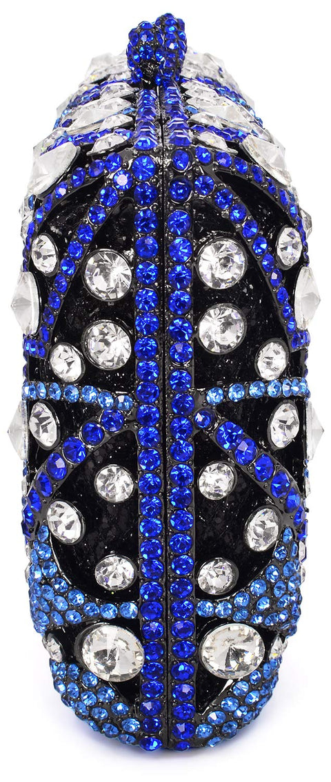 MOSSMON Luxury Crystal Clutch Women Rhinestone Evening Bag for Party and Wedding MOSSMON