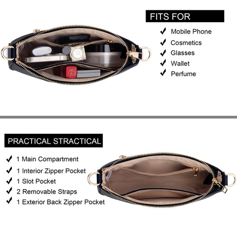 NIUEIMEE ZHOU Shoulder Bag for Women Retro Vegan Leather Classic Tote HandBags Purses with Zipper Closure