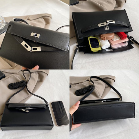 ONE2MAY Women Handbags Shoulder Bag Clutch Purse Shoulder Purse for Women Trendy Small Handbags (Brown) ONE2MAY