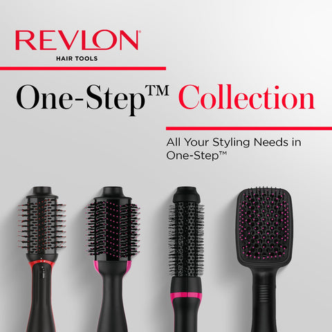 REVLON One Step Volumizer PLUS Hair Dryer and Styler | More Volume, Less Damage, and More Styling Control for Easy and Fast Salon-Style Blowouts, Plus Travel Friendly (Black) REVLON