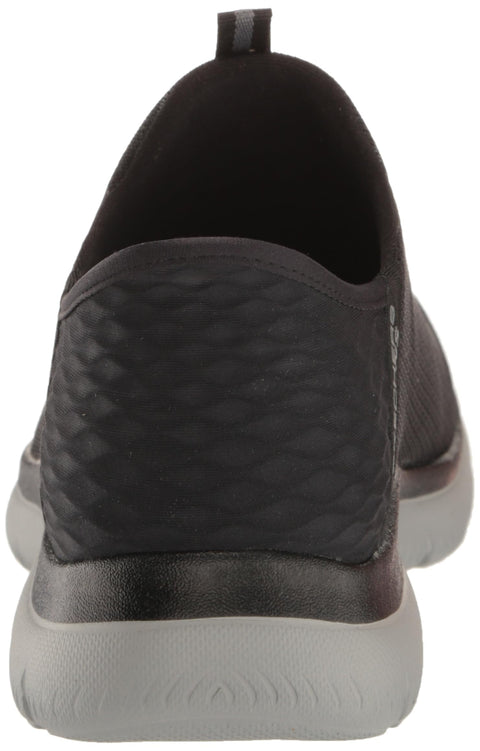 Skechers Men's Summits Hight Range Slip-in Sneaker Black/Charcoal