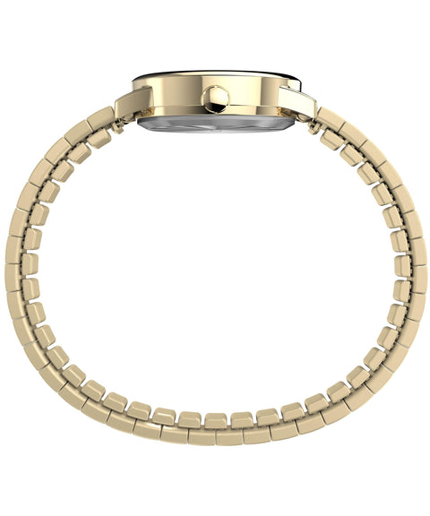 Timex Women's Easy Reader 25mm Watch - Gold-Tone Expansion Band White Dial Gold-Tone Case Timex