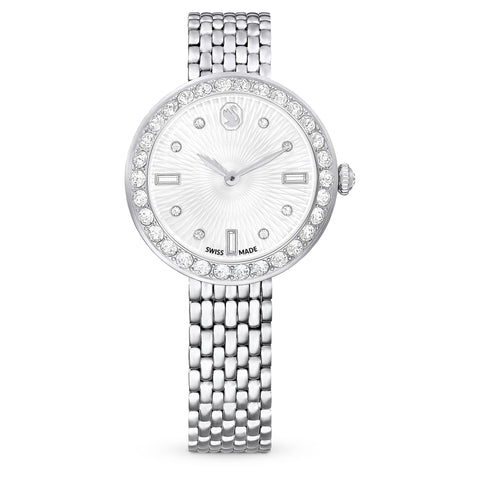 Swarovski Certa Watch, Water-Resistant Swiss-Made Wristwatch with Stainless Steel Finish and Metal Bracelet Strap, Part of the Swarovski Certa Collection Swarovski