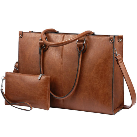LOVEVOOK Laptop Bag for Women, 15.6 inch Laptop Tote Bag Work Bags for Women Computer Bag Office Briefcase Handbag LOVEVOOK