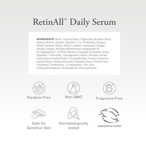 SeroVital Beauty RetinAll Daily Serum – Redefining Retinol – Retinoid Skin Serum – Anti Wrinkle Face Serum for Women, 1 oz