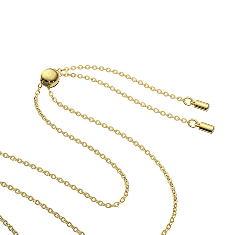 Swarovski Millenia Pendant, Green, Gold-tone Finish