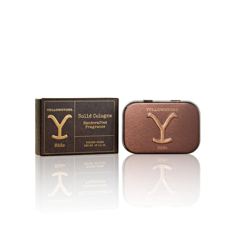 Yellowstone Mens Solid Cologne by Tru Western (Yellowstone Ride) Tru Fragrance Beauty