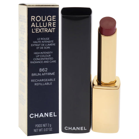 Chanel Rouge Allure Lextrait Lipstick - 862 Brun Affirme for Women - 0.07 oz Lipstick (Refillable) CHANEL