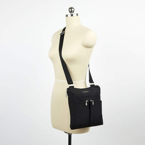 Baggallini Women's Horizon Crossbody, Black Baggallini