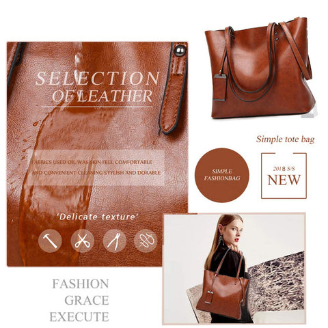 ALARION Women Top Handle Satchel Handbags Shoulder Bag Messenger Tote Bag Purse ALARION