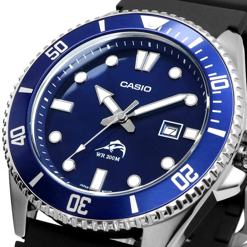 Casio MDV-106 Series Men's Watch, Diver Watch, Overseas Model, Blue MDV-106B-2AV, Waterproof CASIO(カシオ)