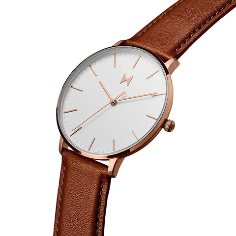 MVMT Men’s Legacy Slim Watch - Analog Watch for Men - Minimalist, Water Resistant 3 ATM/30 Meters Men’s Dress Watch - Premium Japanese Quartz Men’s Wristwatch - 42mm MVMT