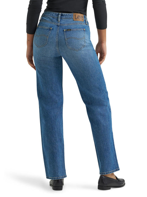 Lee Women's Legendary Relaxed Straight Jean, Manifested