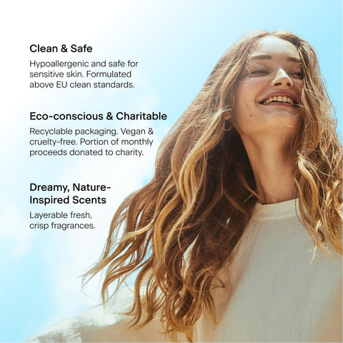 Skylar Peach Fields and Coconut Cove Eau de Perfume Layering 2 Pack- Hypoallergenic & Clean Perfume for Women & Men, Vegan & Safe for Sensitive Skin- (10mL /0.33 Fl oz) Skylar