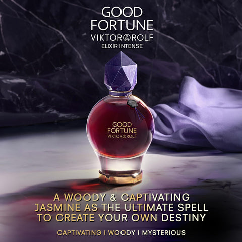 Viktor&Rolf - Good Fortune Eau de Parfum Intense - Floral & Ambery - Women's Perfume - With Notes of Vanilla & Sandalwood - 1.7 Fl Oz Viktor&Rolf