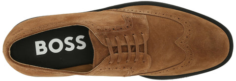 BOSS Baird Suede Leather Derby Shoe
