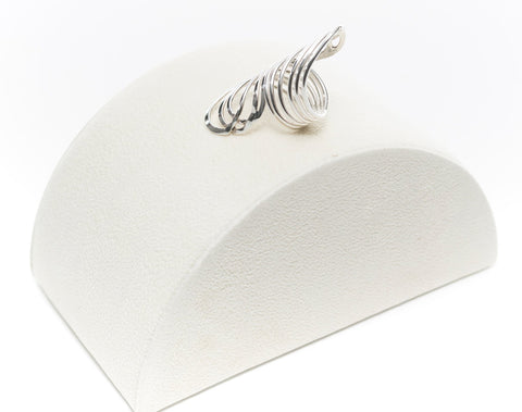 925 Sterling Silver Adjustable Ring Elegant Gift Handmade Anillo Ajustable de Plata Angelitos de Mexico