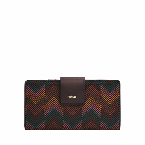 Fossil Logan Tab Clutch, Harlow Multi Print Fossil