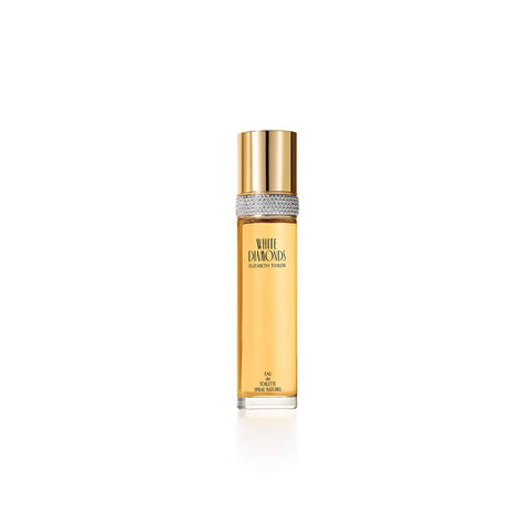 Elizabeth Taylor Women's Perfume, White Diamonds, Eau De Toilette EDT Spray, 3.3 Fl Oz & Body Powder for Women, Fragrance with Body Puff, White Diamonds, 2.6 Oz Elizabeth Taylor