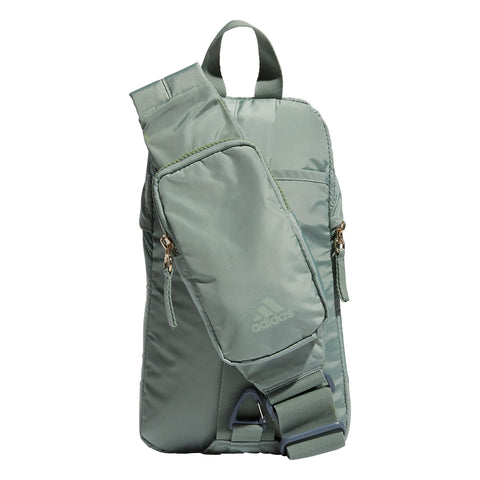 adidas Essentials 2 Sling Crossbody Bag, Silver Green/Gilver, One Size adidas