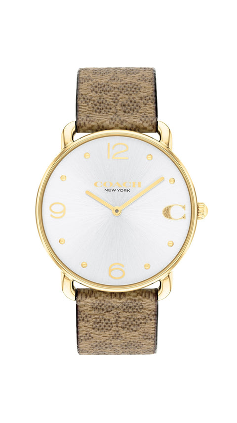 Coach Elliot Women's Watch | Elegant and Sophisticated Stles Combined | Premium Quality Timepiece for Everyday Wear | Water Resistant | (Model 14504205) Coach