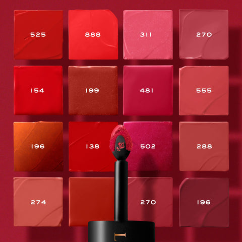 Lancôme L'Absolu Rouge Drama Ink Semi-Matte Liquid Lipstick - Highly Pigmented - All Day Wear - 502 Fiery Pink Lancôme